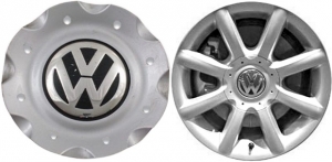 C69830 Volkswagen Passat OEM Silver Center Cap #3B0 601 149
